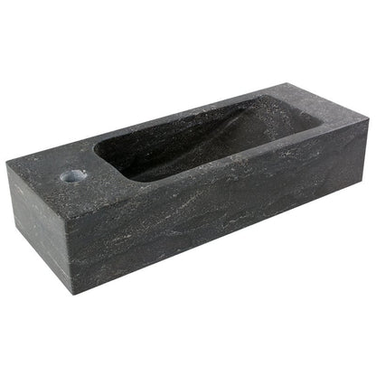 Natuursteen fontein Slim Links | 45x17x10cm