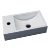 Solid surface Fontein Recto | 40x22x10cm | Links