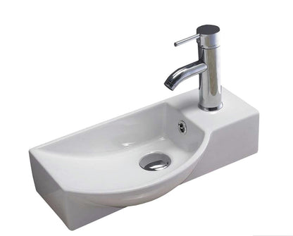 Combination package ceramic fountain with tap and drain Bee Links