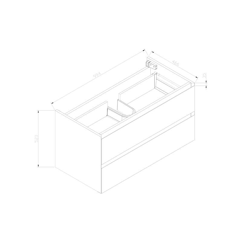 Onderkast Infinity Century Oak 100
