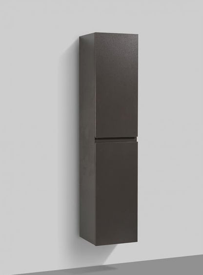 Kolomkast Tieme mat grijs 160x35x35cm