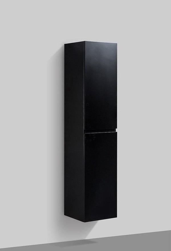 Kolomkast Tieme 160x35x35cm - mat zwart