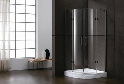 Kwartronde cabine met 2 deur 100