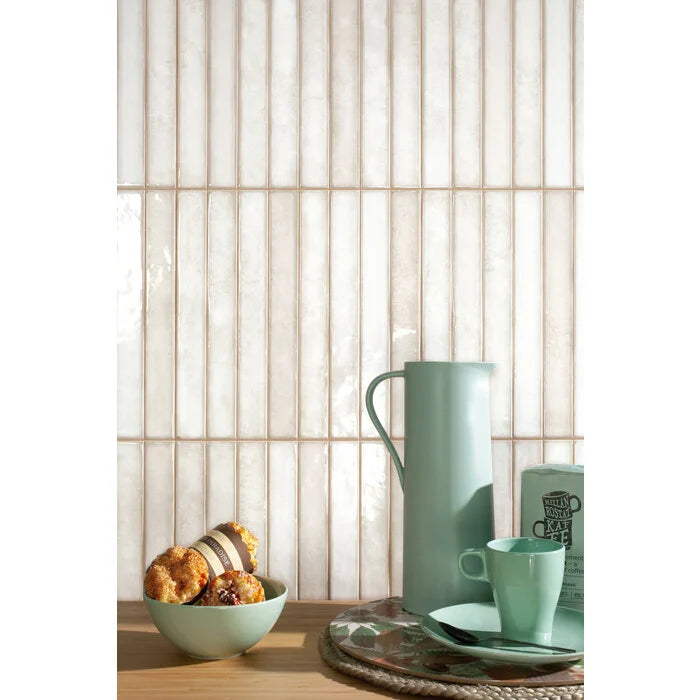 Brick Raku Pearl mozaiektegel 35x35cm