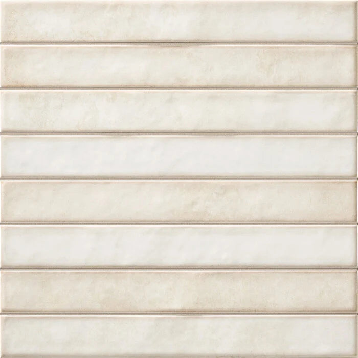 Brick Raku Pearl mozaiektegel 35x35cm