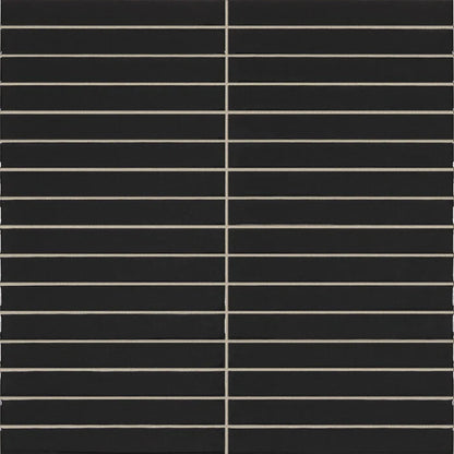 Pencil Kromo Black mozaiektegel 35x35cm