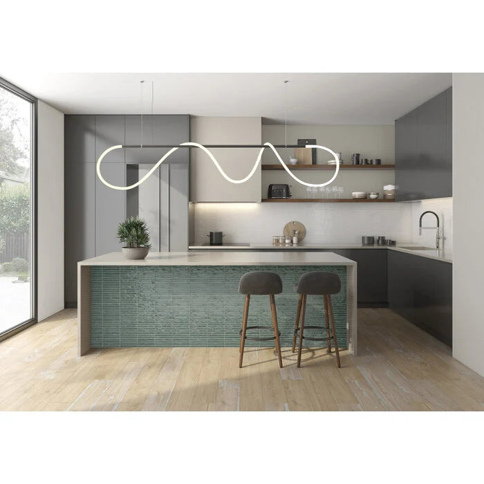 Pencil Kromo Sage mozaiektegel 35x35cm