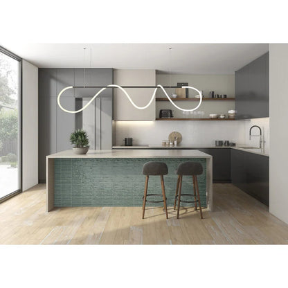 Pencil Kromo Sage mozaiektegel 35x35cm