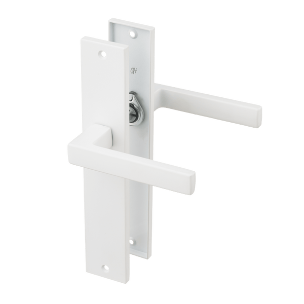 Lorto - Witte Deurklink Recht Lang Schild