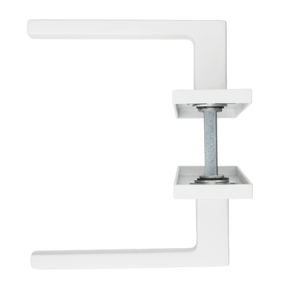 Deurklink Lorto in wit met sleutelgat 56 mm
