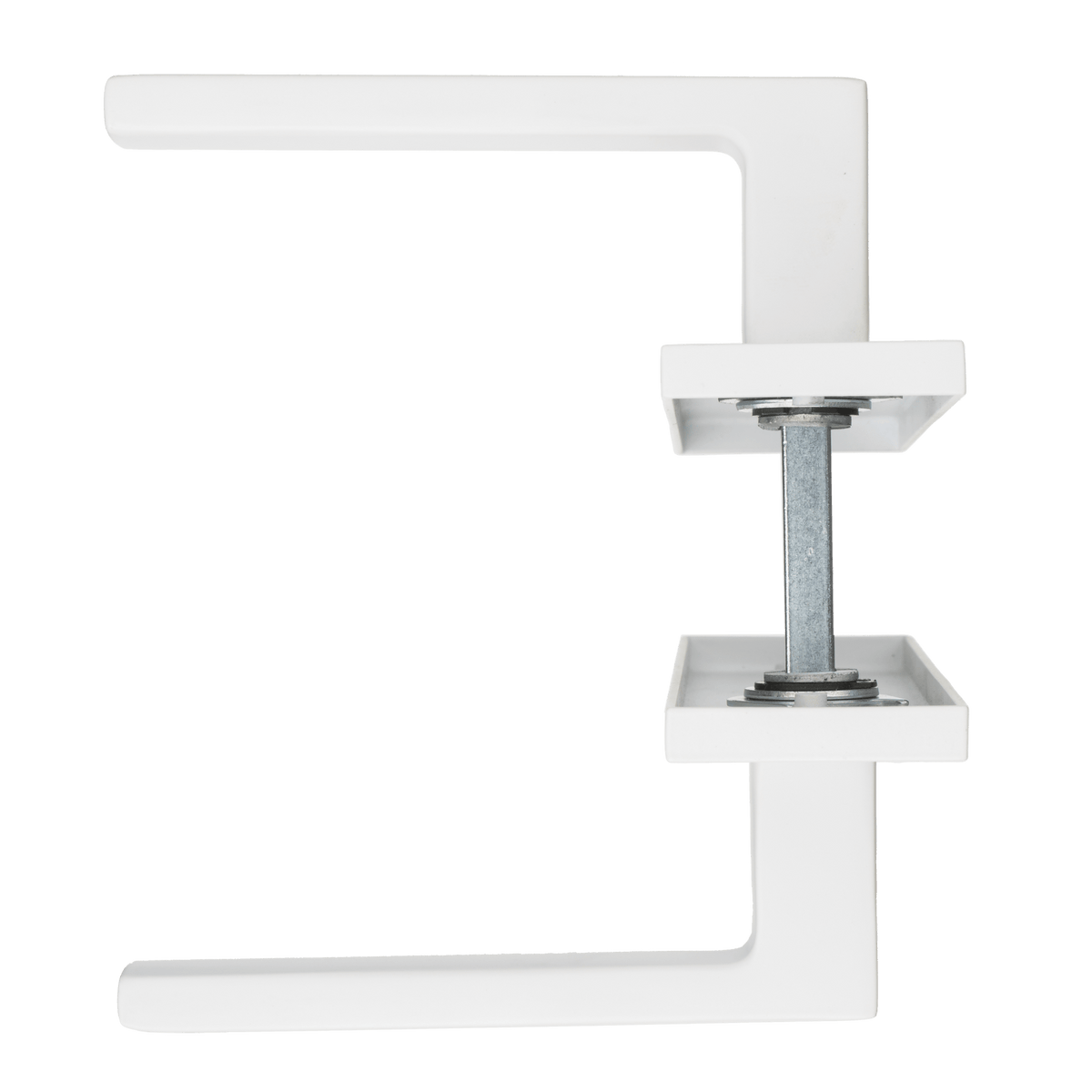 Deurklink Lorto in wit met WC-sluiting 63 mm