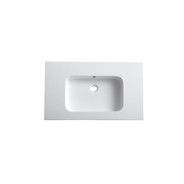 Lavabo Mate Mineral 80