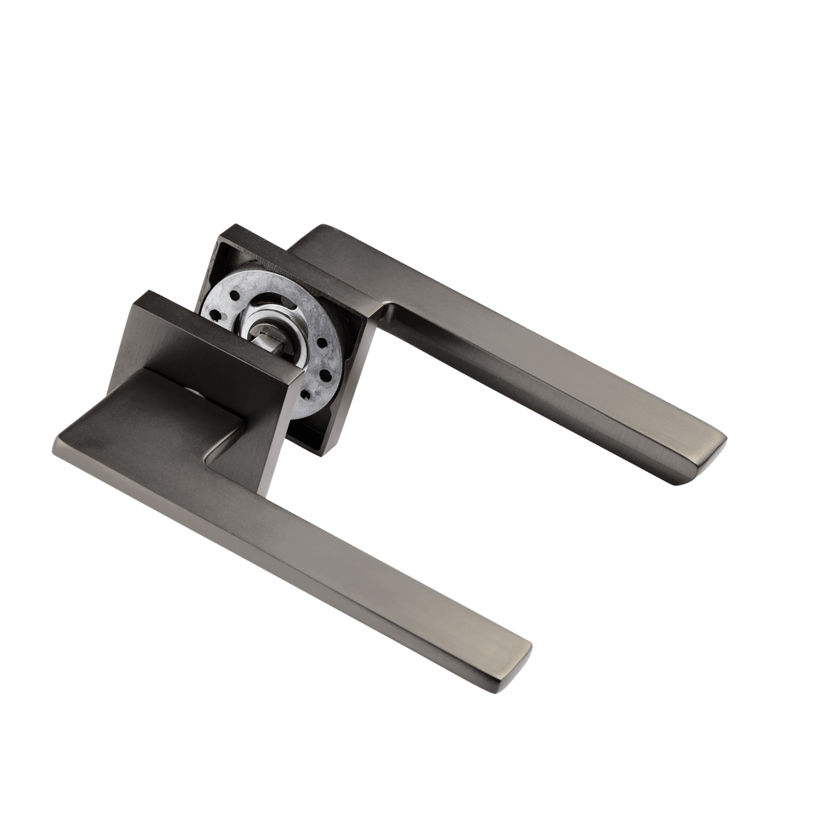 Deurklink Nestro in gun metal