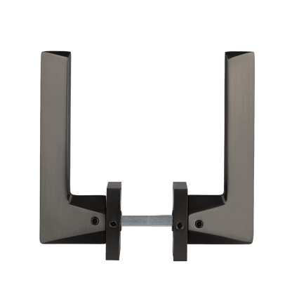 Deurklink Nestro in gun metal
