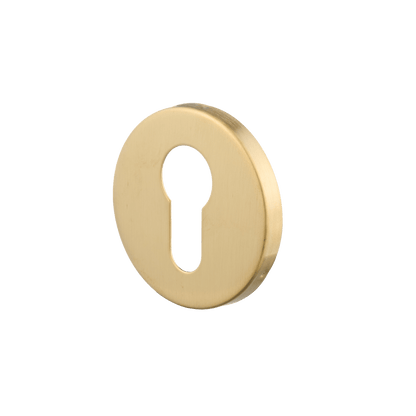 Rond cilinderrozet Avosso in goud