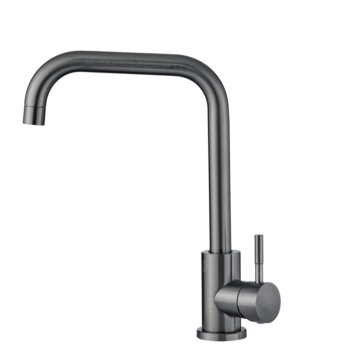 Keukenkraan Savona in gun metal, vooraanzicht