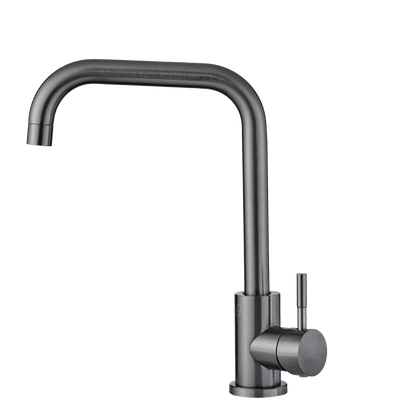 Keukenkraan Savona in gun metal, vooraanzicht