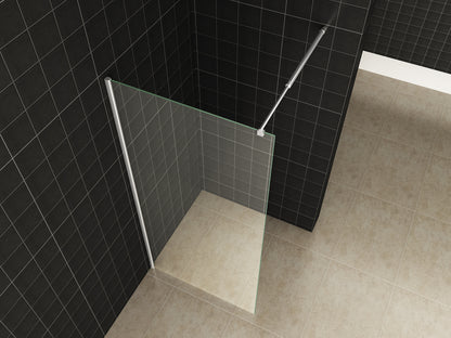 Wiesbaden Eco zijwand voor Eco nisdeur 1000x1950 6mm - WDtegels