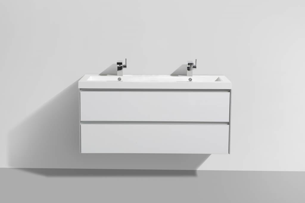 Badmeubel aktieset PL 120 HOOGGLANS WIT - WDtegels