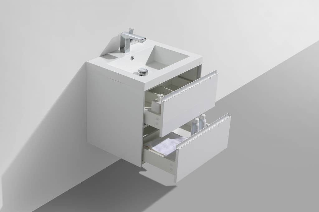 Badmeubel aktieset PL 60 HOOGGLANS WIT - WDtegels