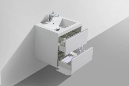Badmeubel aktieset PL 60 HOOGGLANS WIT - WDtegels