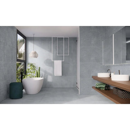 Beton Cire Bercy Blu decor wandtegel 60x120 rett