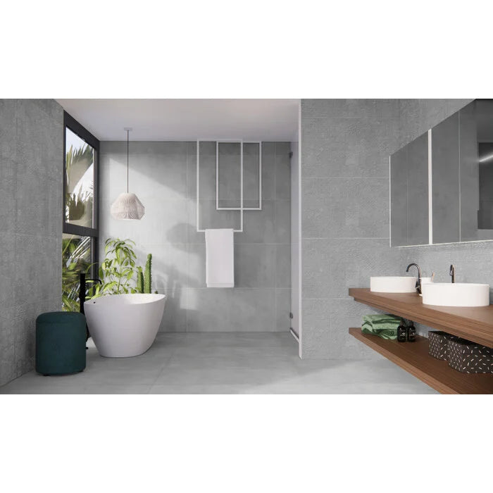 Beton Cire Bercy Grigio decor wandtegel 60x120 rett