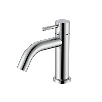 Stria Koudwaterkraan | Hendel met ribbelstructuur | Chroom - WDtegels