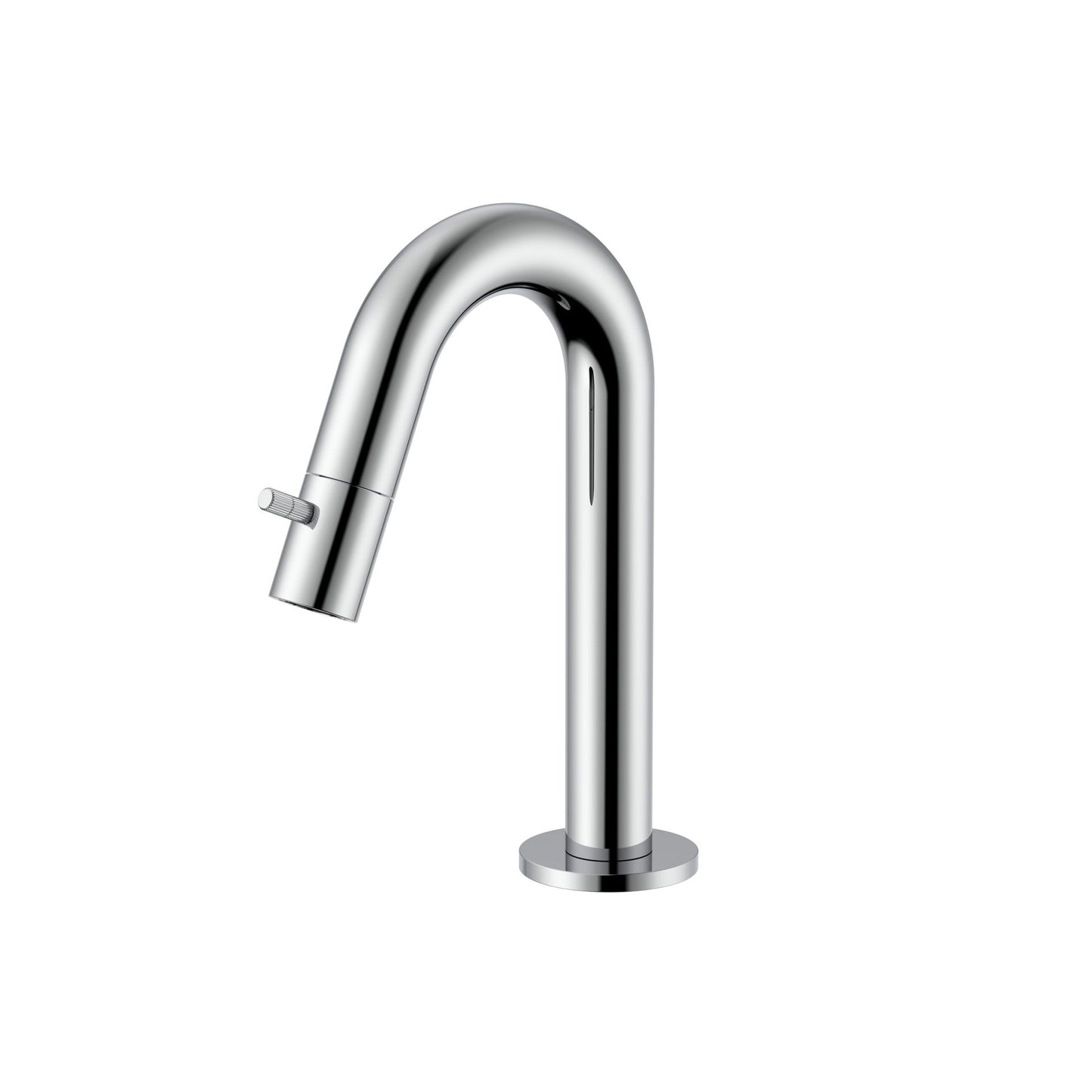 Stria Koudwaterkraan | Gebogen Uitloop | Chroom - WDtegels