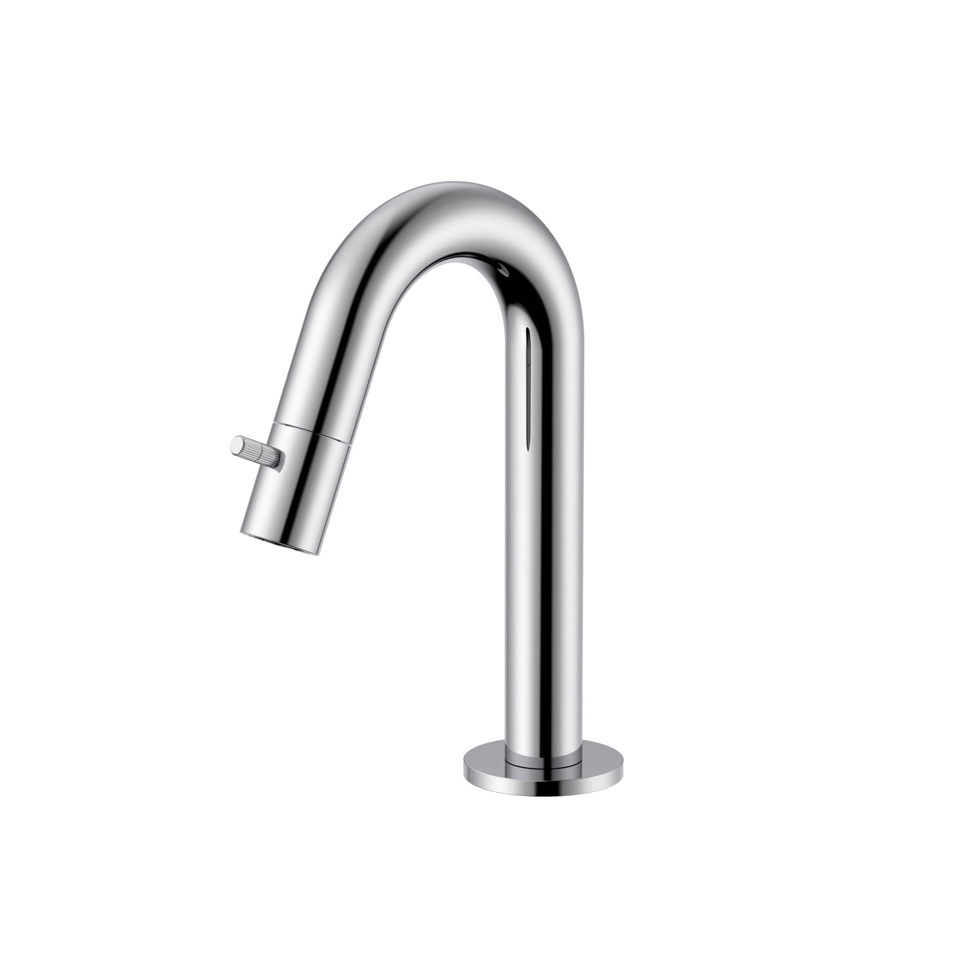 Stria Koudwaterkraan | Gebogen Uitloop | Chroom - WDtegels