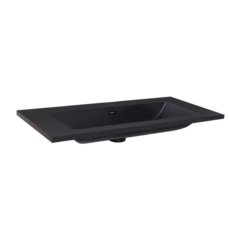 Wastafel Quartz Classic 100 cm 1 kraangat - WDtegels