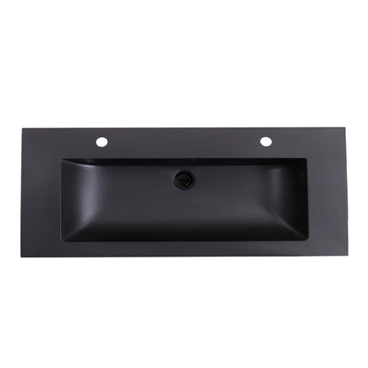 Wastafel Quartz Classic 120 cm Enkelbak met 2 kraangaten - WDtegels