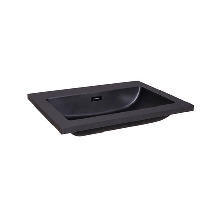 Wastafel Quartz Classic 60 cm zonder kraangat - WDtegels
