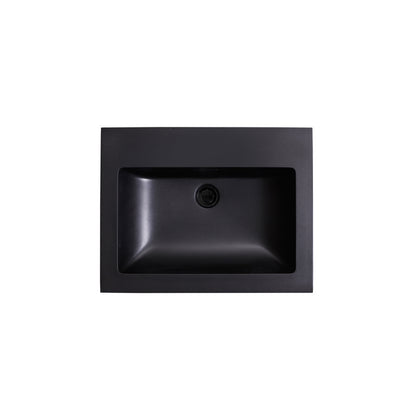 Wastafel Quartz Classic 60 cm zonder kraangat - WDtegels