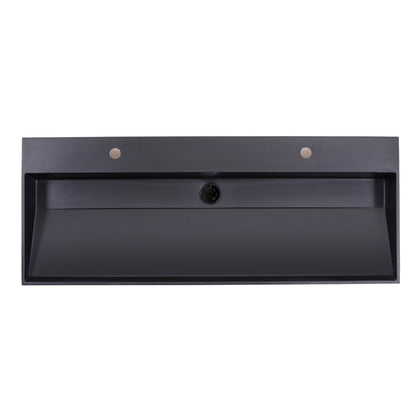 Wastafel Quartz Trend 120 cm Enkelbak zonder kraangaten - WDtegels