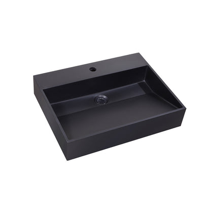 Wastafel Quartz Trend 60 cm 1 kraangat - WDtegels