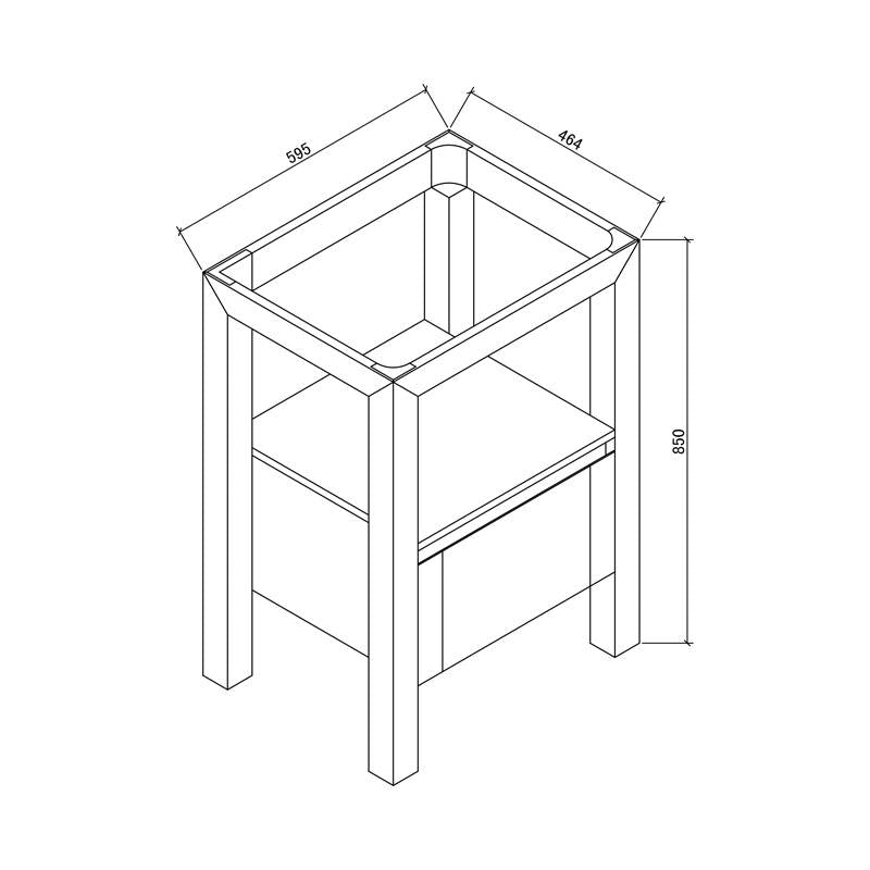 Badmeubel Robusta Trend 60