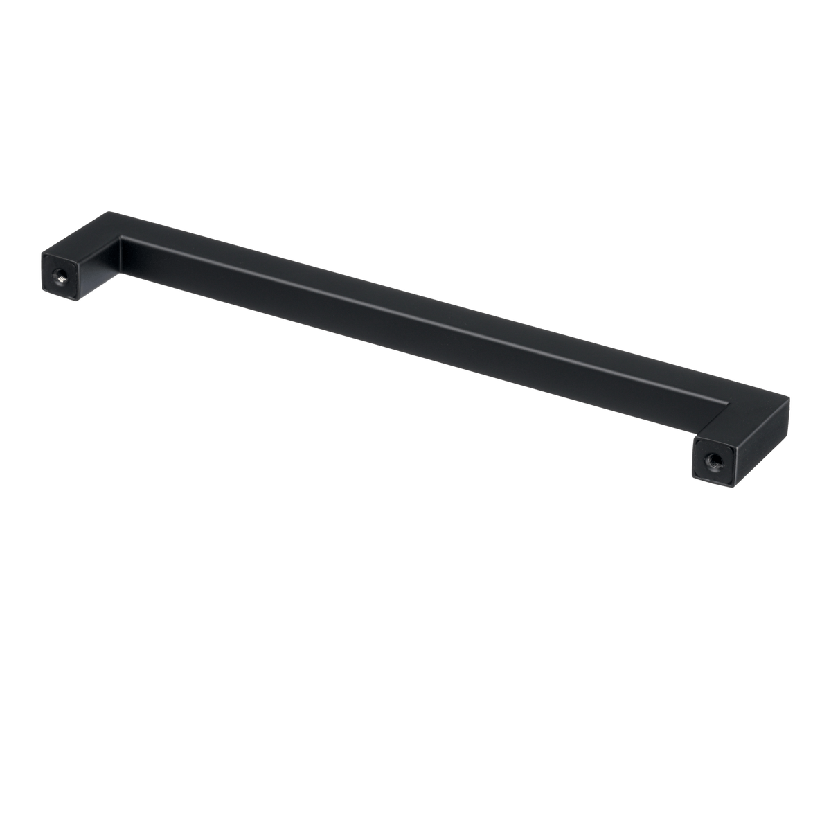 Meubelgreep in zwart, hartafstand 192 mm, lengte 204 mm