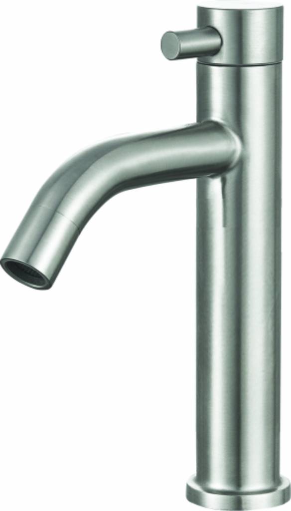 Fonteinkraan hoog 20 cm RVS - WDtegels