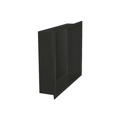 RVS Wand Nis Mat Zwart 30x30 - WDtegels