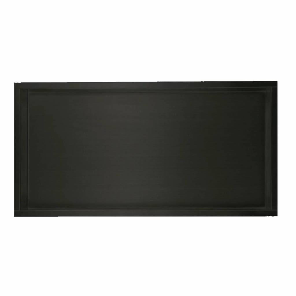 RVS Wand Nis Mat Zwart 30x60 - WDtegels