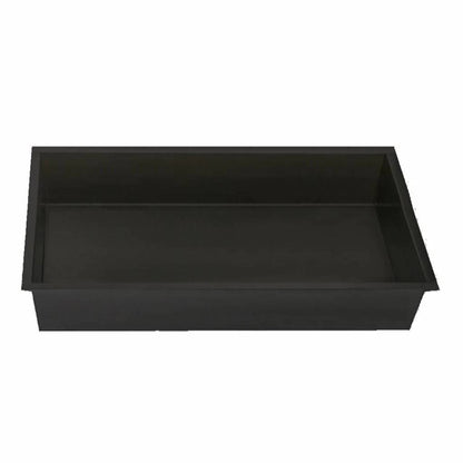 RVS Wand Nis Mat Zwart 30x60 - WDtegels