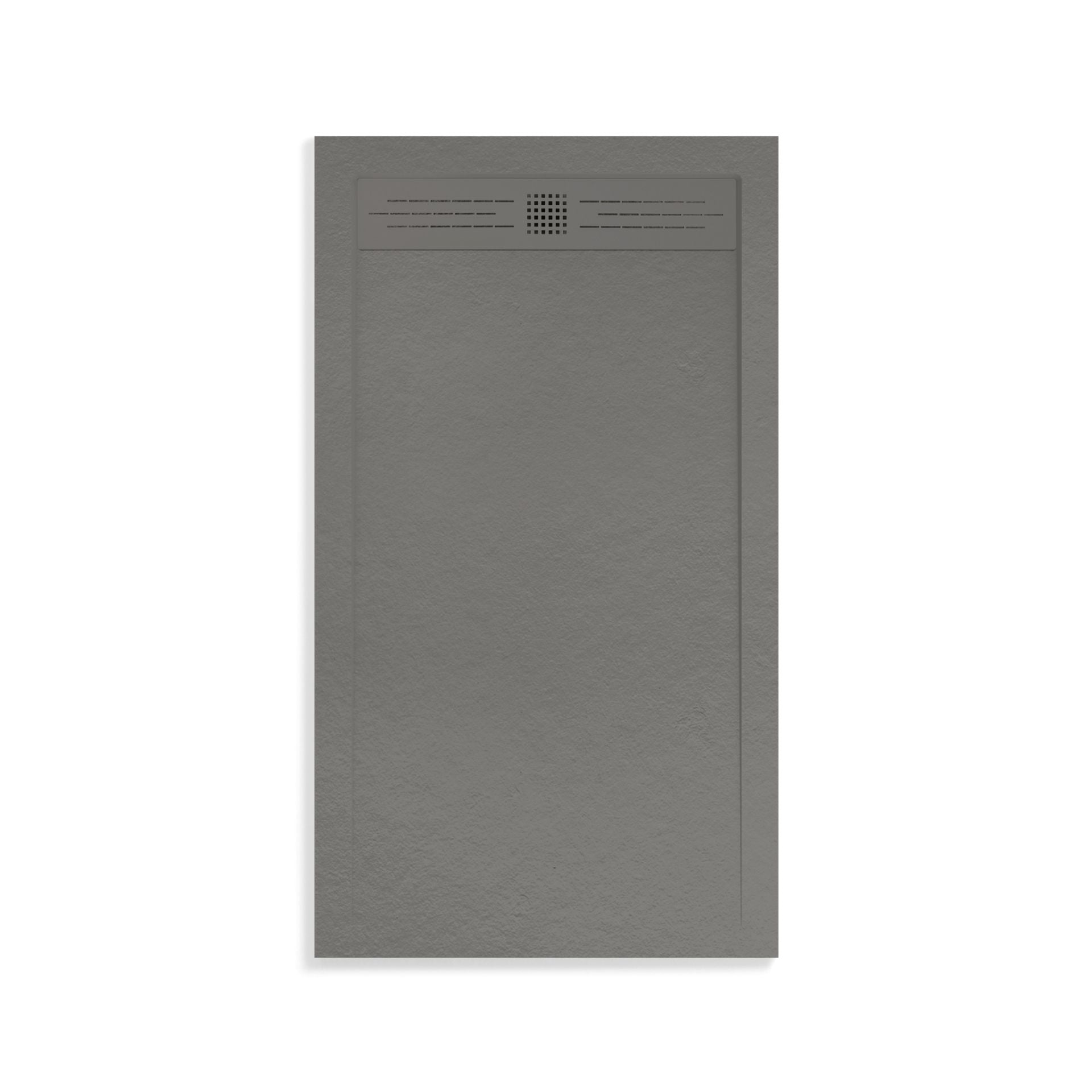 Aloni Elite Douchebak | 120x80x3cm | Composiet | Mat Grijs - WDtegels
