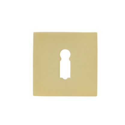 Vierkant sleutelrozet in goud