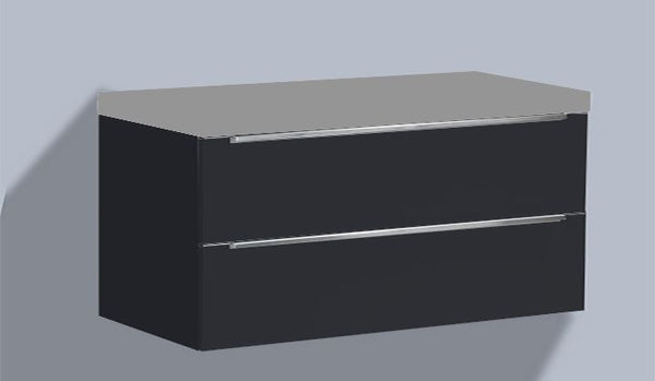 Onderkast Senza 120 Hoogglans Antraciet