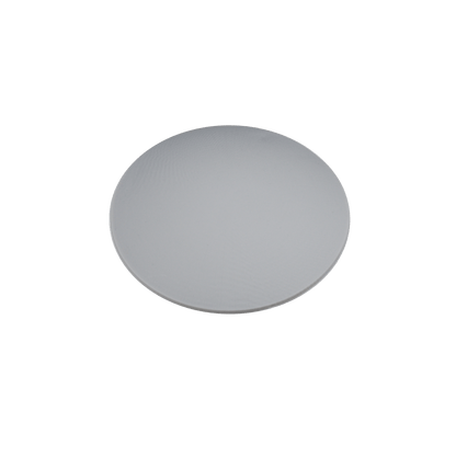 Ronde deurstopper in grijs, diameter 5 cm