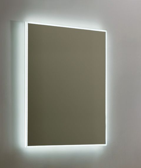 Espejo de aluminio 58x70cm LED Infinity con desempañador