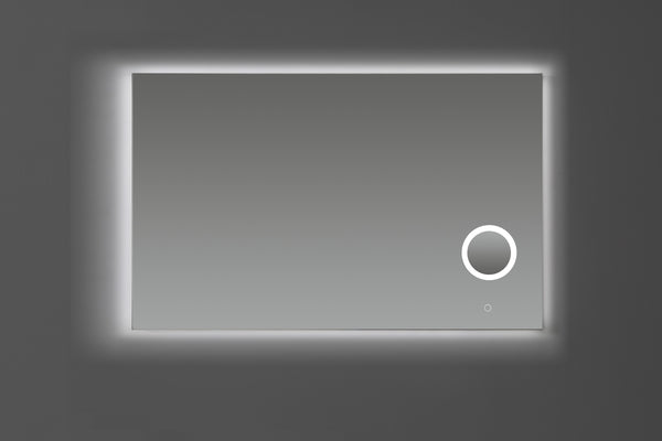 Spiegel LED verlichting met Make-Up Vergrootglas 3 Traps Dimbaar 140cm