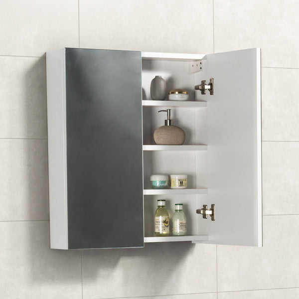 Spiegelkast Tieme hoogglans wit 60x70x16cm