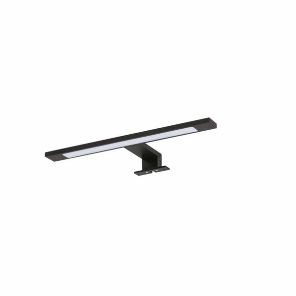Spiegel Lamp Mat Zwart